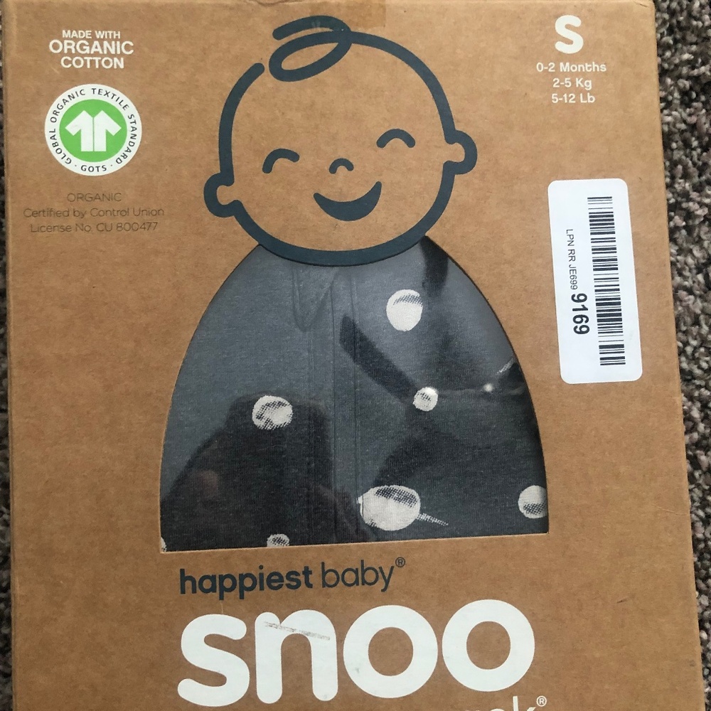 Bundle of 2 Small Happiest Baby Snoo Sleep Sacks